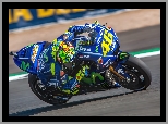 Silverstone Circuit, Prędkość, Motocykl, Grand Prix Wielkiej Brytanii 2017, Wyścigi, Valentino Rossi, Yamaha YZR-M1, MotoGP